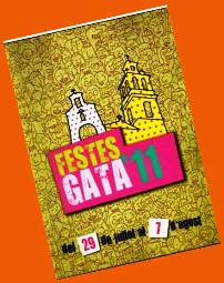 PROGRAMACIÓ DE FESTES PATRONALS DE GATA 2011: 28 i 29 de juliol
