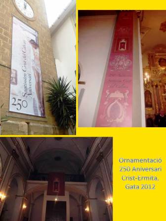 INAUGURACIÓ ( i III ): Ornamentació dins i fora de l'església