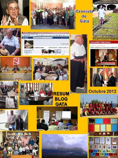 RESUM DE L'ANY 2012: Mes d'Octubre