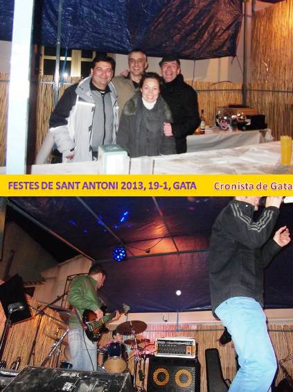 FESTES DE SANT ANTONI GATA: Anit a la Placeta, ball i festa