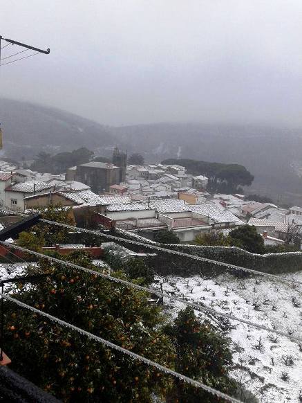 SABIEU...? que ha nevat a Gata, però la de Cáceres