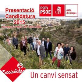 CAMPANYA ELECTORAL, GATA 2015: HUI, PRESENTACIÓ LLISTA PSOE I ACTES DE JUGA I PP