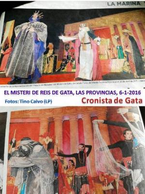 REIS GATA 2016 (FITPCV): LA PREMSA PARLA DE...EL MISTERI DE REIS (2): Las Provincias, bones fotografies