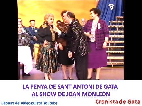 RECORDEU? ( 2 ): Quan la Penya de Sant Antoni de Gata va visitar el Show de Joan Monleón (1992)