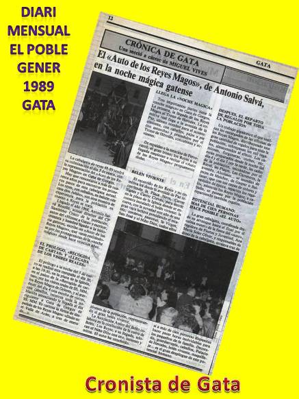 DIARI GATER DE 30 ANYS (1987-2016) -9 a 25 de gener, 1989-