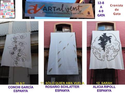 RECORREGUT PER ART AL VENT 2016, GATA: Obres de García, Schlatter i Ripoll (10-12)