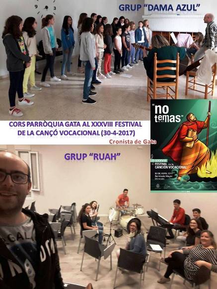ELS CORS PARROQUIALS DE GATA INFANTIL I JOVE PARTICIPEN DEMÀ EN EL 38 FESTIVAL VOCACIONAL A MONTCADA