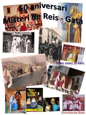 2018: ANY DEL 50 ANIVERSARI DEL TEXT DEL MISTERI DE REIS. Crònica dels Reis a Gata ( 1 )
