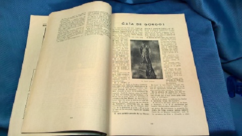FOTOGRAFIES ANTIGUES (Gata en el record), 1823. Article sobre Gata, 1940. Revista Blanco y azul, Valencia (Todocolección)