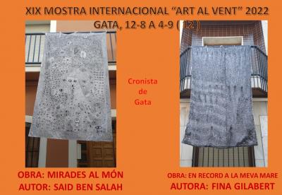 XIX ART AL VENT, GATA 2022 (12). OBRES DEL MARROC I ESPANYA. MIRADES AL MÓN i EN RECORD A LA MEVA MARE