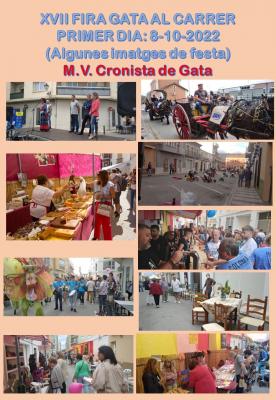 EL TEMPS HA RESPETAT EL PRIMER DIA DE FIRA: Milers de persones visiten Gata i el seu comerç (XVII Fira Gata al carrer, 8-10). Demà més...